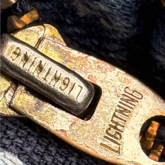 ⚡️ RARE VINTAGE 70s Lee Riders Jeans | W36 Canadian Lightning Zipper 🇨🇦 - Picture 6 of 11